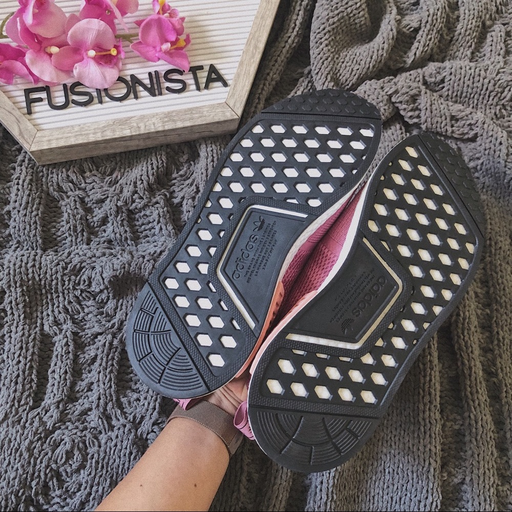 ‼️sold‼️🍭 Rare Adidas NMD R1 Dusty Rose - Picture 6 of 8